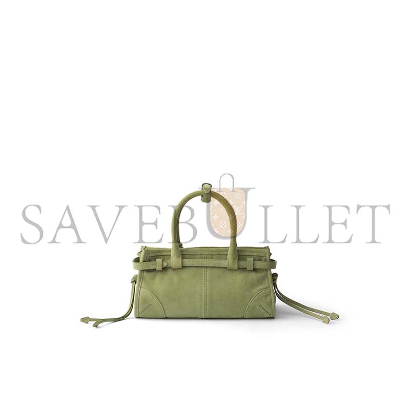 PRADA BONNIE SUEDE MINI HANDBAG 1BA486 (23.5*12*9cm)
